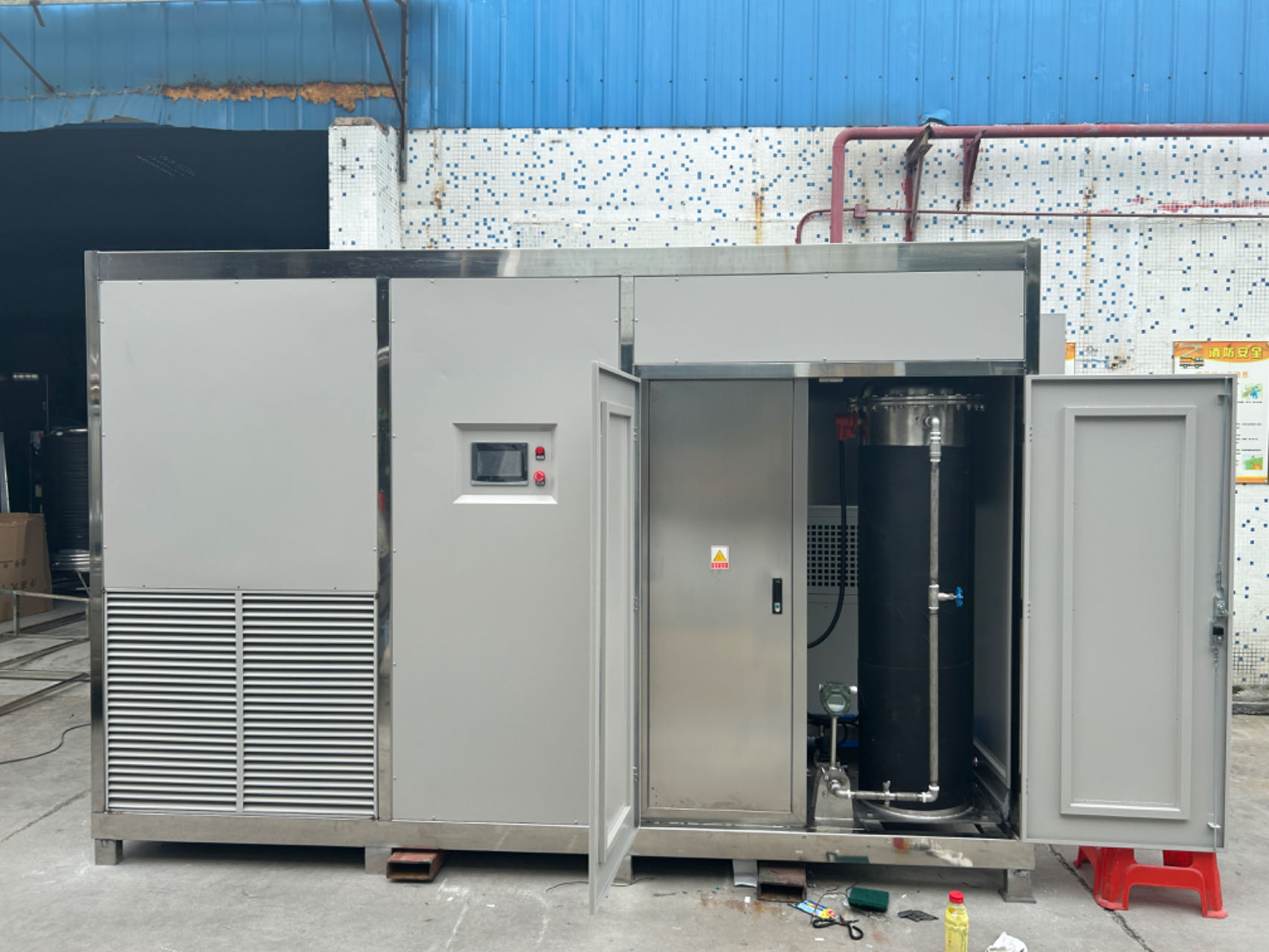 廣州佳環集裝箱式臭氧發生器牛仔洗水專用