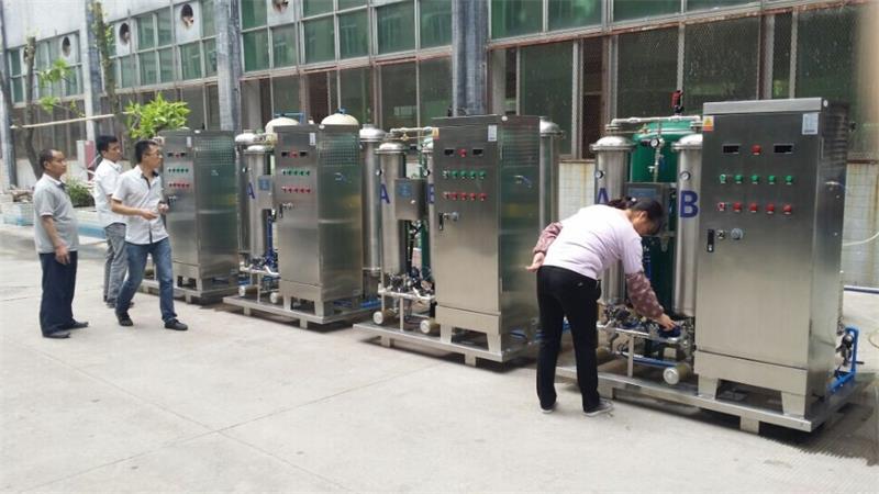 500克氧氣源臭氧發生器，YT-021-500A臭氧機山西煤廠處理純水