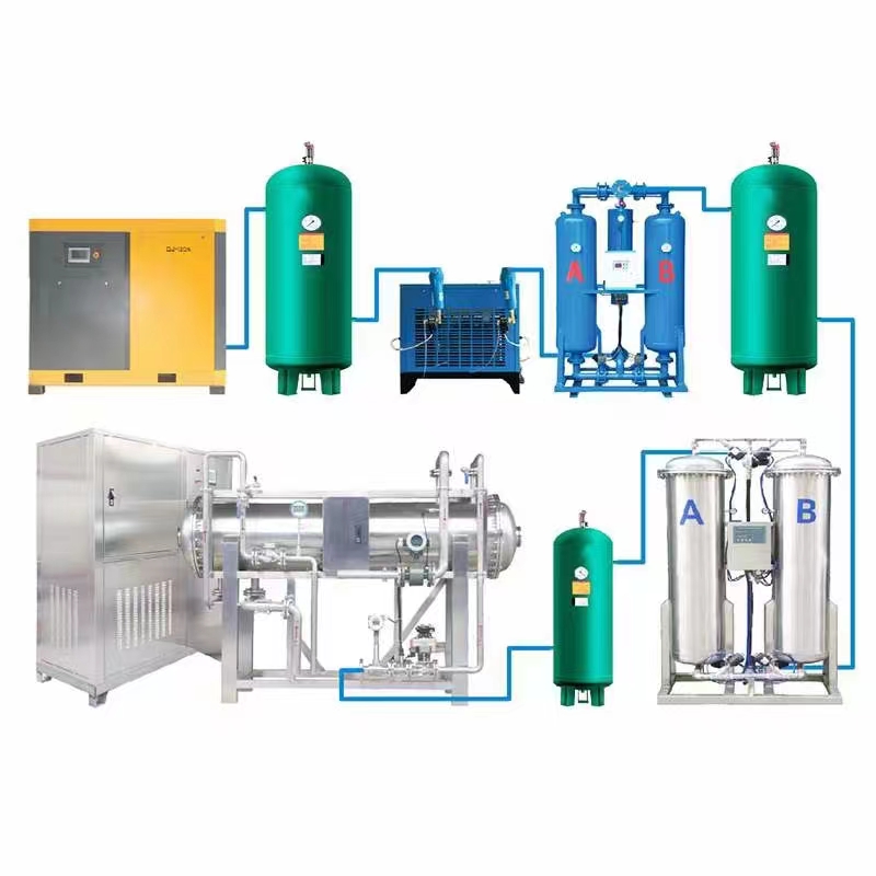 3KG臥式臭氧發生器生產中用于污水處理氧化