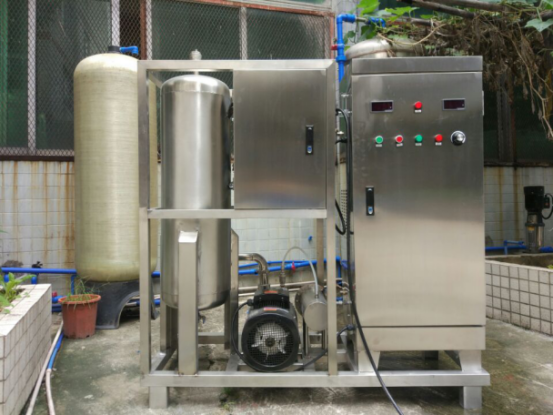 高濃度氧氣源臭氧水機介紹